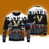 Vanderbilt Commodores NCAA custom name Knitting Pattern Ugly Sweater Chistmas