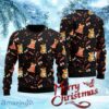Very Cute Xmas Dog Pattern Ugly Christmas Sweater Gift Knitting Sweater