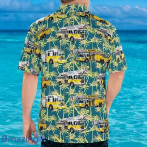 Victoria Fire Department VFD, British Columbia, Canada Fleet Hawaiian Shirt Product Photo 4