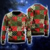 Vintage Christmas Patchwork Ugly Christmas Sweater For Men And Women