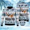 Walkin In A Wiener Wonderland Christmas Ugly Sweater 3D For Dachshund Lovers On National Christmas Ugly Sweater 3D Day And Christmas Time