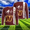 Washington Commanders Sweater Sport Team Forever AOP Sweatshirt Ugly Christmas Sweater For Fans