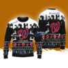 Washington Nationals MLB custom name Knitting Pattern Ugly Sweater Chistmas
