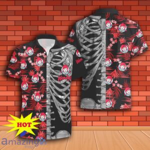 Wendy's Button Skeleton Hawaiian Shirt And Short Gift Ideas For Men Women Product Photo 1