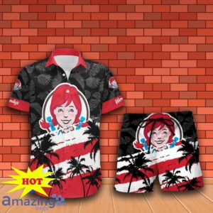 Wendy's Hawaiian Shirt And Short Gift Ideas For Men Women Product Photo 1