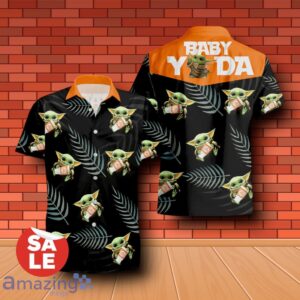 Whataburger Baby Yoda Hug Hawaiian Shirt & Short Product Photo 2