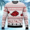 White Christmas Akatsuki Christmas Sweater