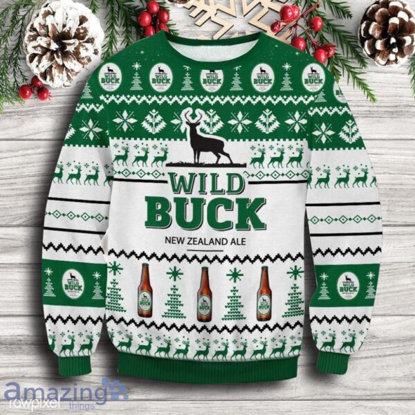 Wild Buck Christmas Ugly Sweater Gift For Men And Women Product Photo 1