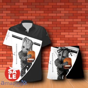 Wood3D Design Ford Reserve Groot Hug Combo Hawaiian Shirt & Shorts 3D Design For Men Women Product Photo 2