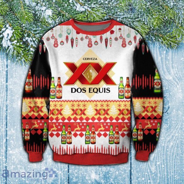 Xx Dos Equis Christmas Ugly Sweater 3D V1 Gift For Men And Women Product Photo 1