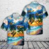Yellow SOPWITH CAMEL Bi-plane Hawaiian Shirt