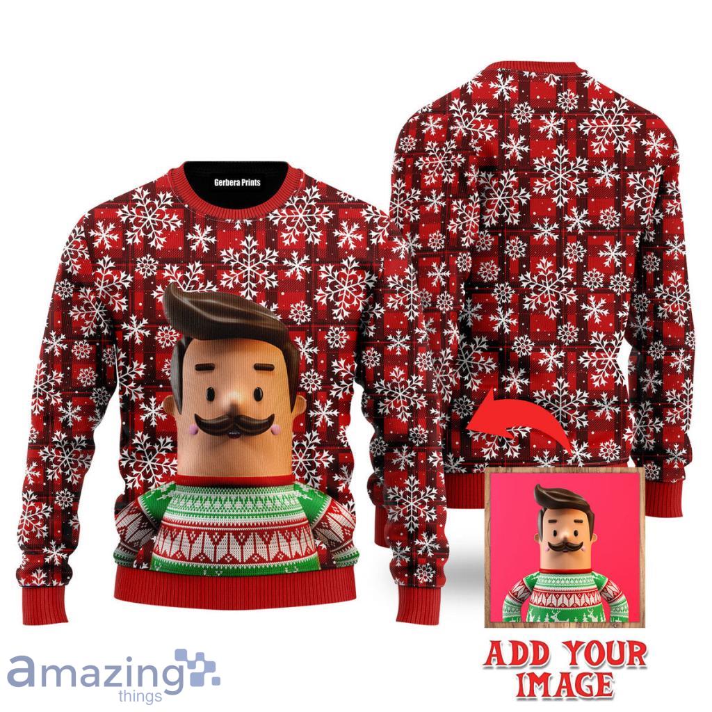 Your Love Photo And Merry Christmas Personalized Christmas Sweaters For Men And Women image Your Love Photo And Merry Christmas Personalized Christmas Sweaters For Men And Women Product Photo 1