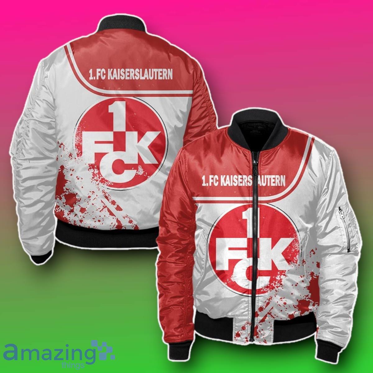 1. FC Kaiserslautern Bomber 3D Impressive Gift For Loved Ones image 1. FC Kaiserslautern Bomber 3D Impressive Gift For Loved Ones Product Photo 1