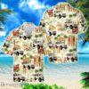 1974 Cream Ford Bronco 3D Printed Hawaiian Shirt