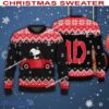 1D One Direction Band Snoopy Driving A Car Christmas 3D Sweater Gift For Adult