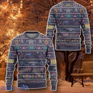 3D Back To The Future Christmas Edition Custom Ugly Sweater Special Gift For Loved Ones Product Photo 2
