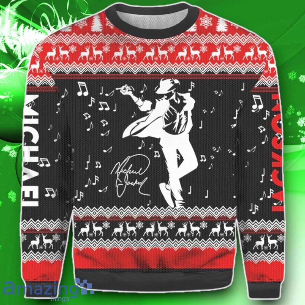 3D Gift Shirt MJ Dancing Ugly Sweater All Over Print Impressive Gift image 3D Gift Shirt- MJ Dancing Ugly Sweater All Over Print Impressive Gift Product Photo 1