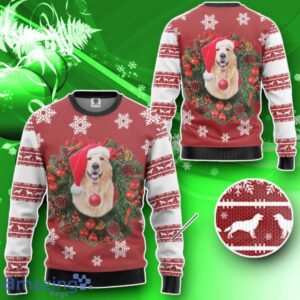 3D Golden Retriever Dog Custom Ugly Christmas Sweater Impressive Gift image 3D Golden Retriever Dog Custom Ugly Christmas Sweater Impressive Gift Product Photo 2