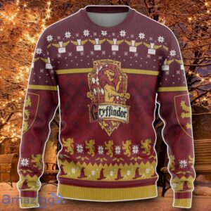 3D Gryffindor Ugly Christmas Custom Ugly Sweater Special Gift For Loved Ones Product Photo 1