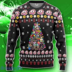 3D Hippie Let It Be Custom Ugly Christmas Sweater Impressive Gift Product Photo 1