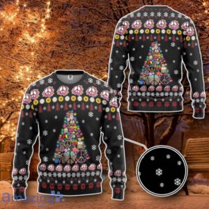 3D Hippie Let It Be Custom Ugly Christmas Sweater Special Gift For Loved Ones image 3D Hippie Let It Be Custom Ugly Christmas Sweater Special Gift For Loved Ones Product Photo 2