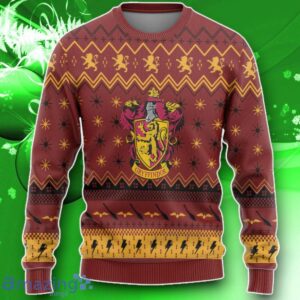 3D H.P Gryffindor Holiday Ugly Christmas Custom Ugly Sweater Impressive Gift Product Photo 1