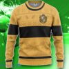 3D H.P Hufflepuff Ugly Christmas Edition Custom Ugly Sweater Impressive Gift