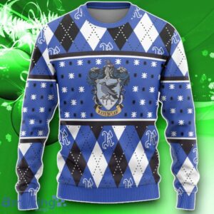 3D H.P Ravenclaw Crest Holiday Ugly Christmas Custom Ugly Sweater Product Photo 1