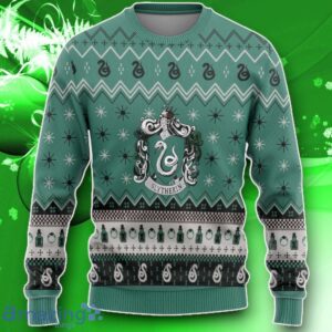 3D H.P Slytherin Holiday Ugly Christmas Custom Ugly Sweater Impressive Gift Product Photo 1