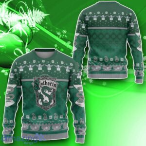 3D H.P Slytherin Ugly Christmas Custom Ugly Sweater Impressive Gift For Men And Women image 3D H.P Slytherin Ugly Christmas Custom Ugly Sweater Impressive Gift For Men And Women Product Photo 2