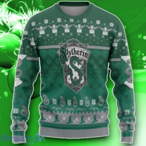 3D H.P Slytherin Ugly Christmas Custom Ugly Sweater Impressive Gift For Men And Women Product Photo 1