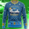 3D H.P Would Rather Be At Hogwarts Ugly Christmas Custom Ugly Sweater