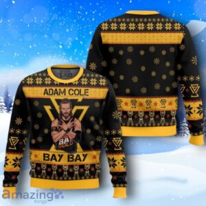 Adam Cole Bay Bay Adam Cole Ugly Christmas Sweater Product Photo 3