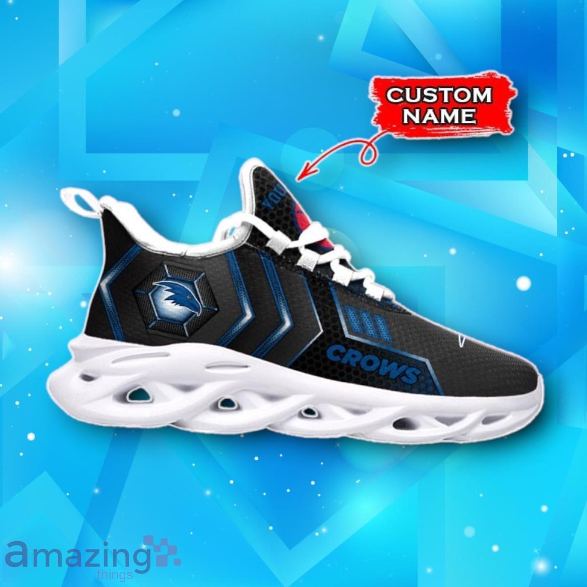 AFL Adelaide Crows Max Soul Sneaker Luxury Gift Custom Name For Men And Women image AFL Adelaide Crows Max Soul Sneaker Luxury Gift Custom Name For Men And Women Product Photo 2