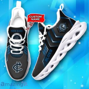 AFL Carlton Blues Max Soul Sneaker Luxury Gift Custom Name Product Photo 1
