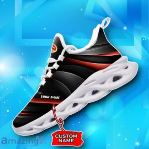 AFL Gold Coast Suns Max Soul Sneaker Luxury Gift Custom Name Product Photo 1