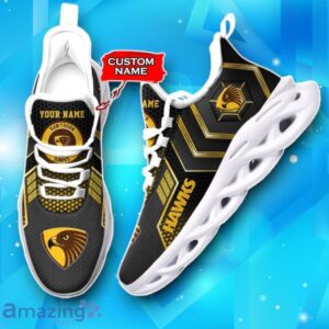 AFL Hawthorn Hawks Max Soul Sneaker Luxury Gift Custom Name Product Photo 1