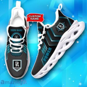 AFL Port Adelaide Power Max Soul Sneaker Luxury Gift Custom Name Product Photo 1