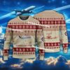 Aircraft Bombardier Global Express Xmas 3D Sweater Gift For Adult