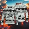 Aircraft Drawing Dassault Rafale Christmas Sweater Gift Christmas