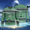 Aircraft Drawing F-104 Starfighter F104 US Air Force Christmas Sweater For Men Women