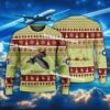 Aircraft Drawing SR-71 Blackbird SR71 US Air Force Christmas Sweater AOP Gift Holidays