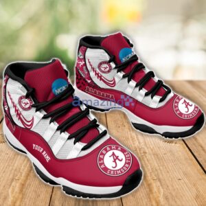 Alabama Crimson Tide Air Jordan 11 Sneakers Custom Name Sport Team Shoes For Men And Women Product Photo 3