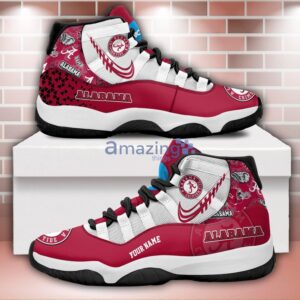Alabama Crimson Tide Air Jordan 11 Sneakers Custom Name Sport Team Shoes For Men And Women Product Photo 1