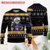 Albany Great Danes Custom Name And Number For Fans Chrismas Ugly Sweater Holiday Gift