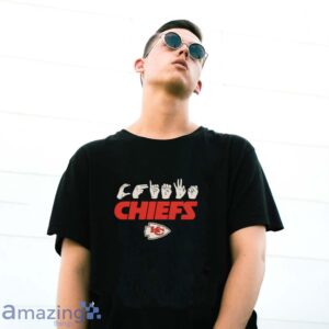 American Sign Language X NFL Kansas City Chiefs shirt image American Sign Language X NFL Kansas City Chiefs shirt - G500 Gildan T-Shirt