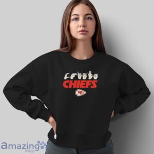 American Sign Language X NFL Kansas City Chiefs shirt image American Sign Language X NFL Kansas City Chiefs shirt - Sweatshirt