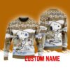 Anaheim Ducks Snoopy Happy Christmas Ugly Sweater Best Gift Personalized