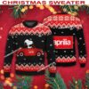 Aprilia Motorcycle Snoopy Driving A Car Christmas Sweater For Men Women
