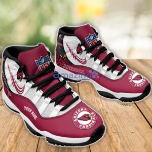 Arizona Cardinals Air Jordan 11 Sneakers Custom Name Sport Team Shoes For Men And Women Product Photo 3